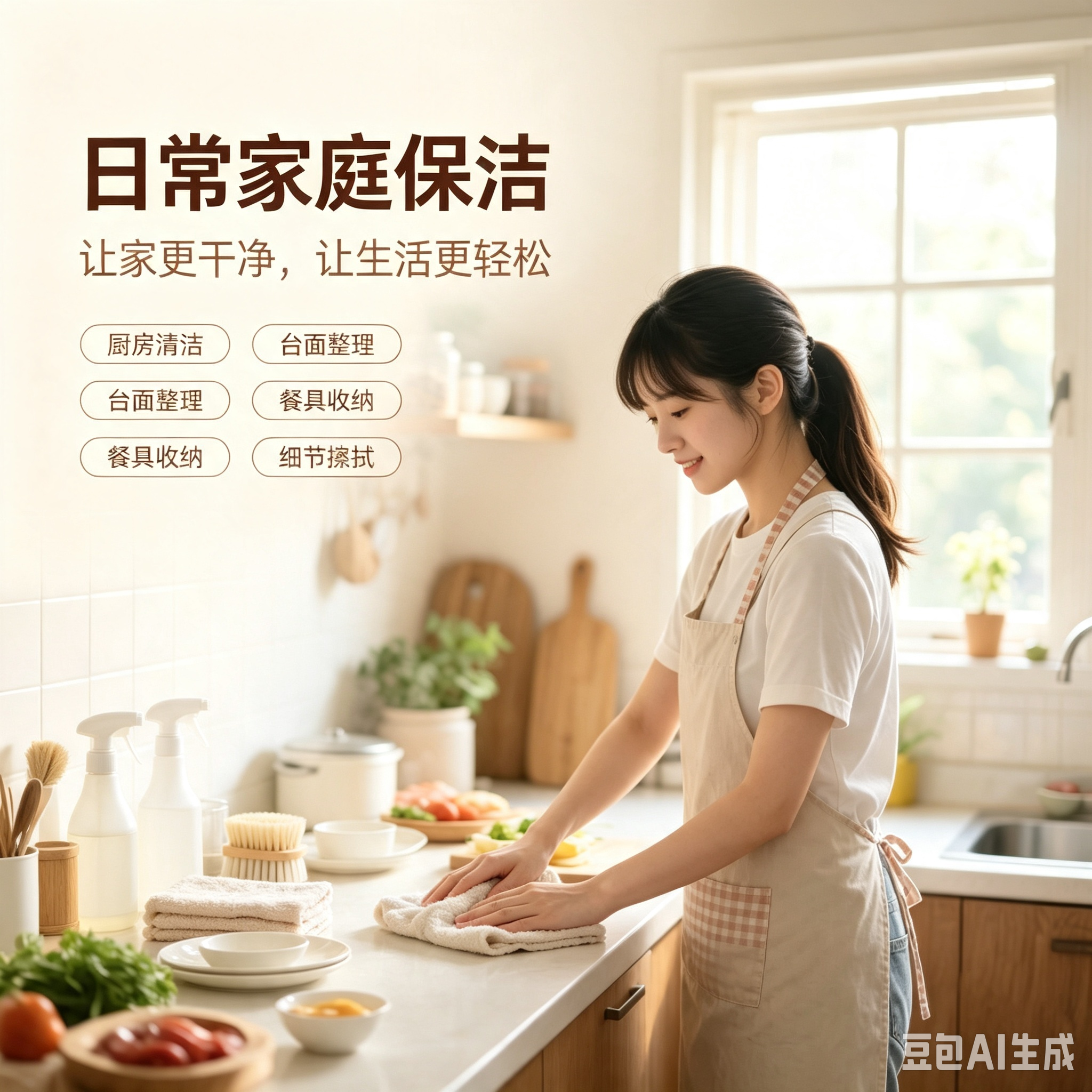 日常家庭保洁